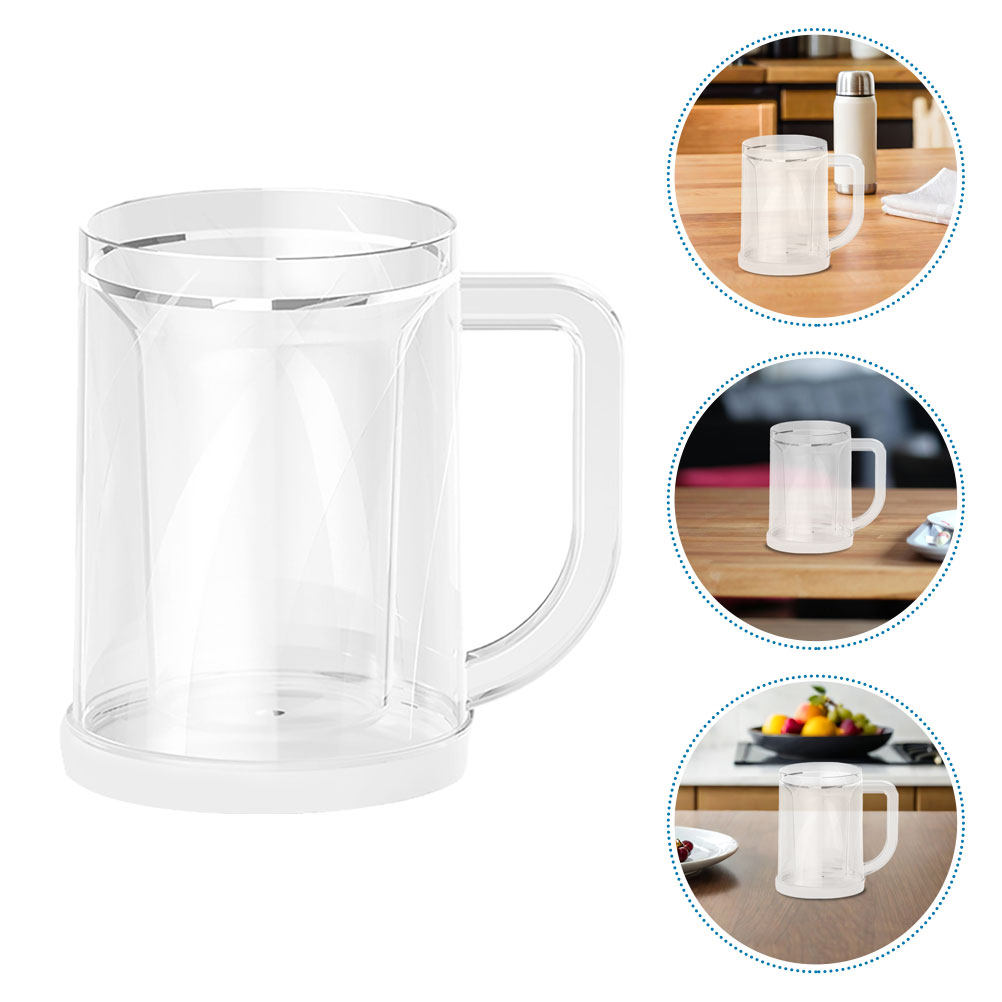Double Wall Mug - 재사용 가능한 냉동 보온 컵 2개
