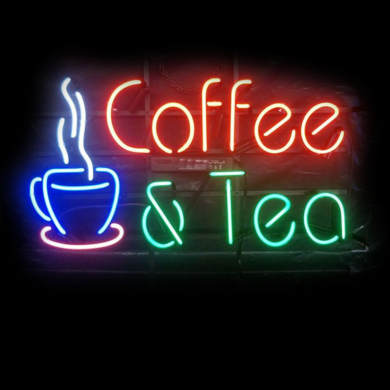 Coffee Tea Neon Sign - 네온사인 커피 티 레스토랑 맥주 바