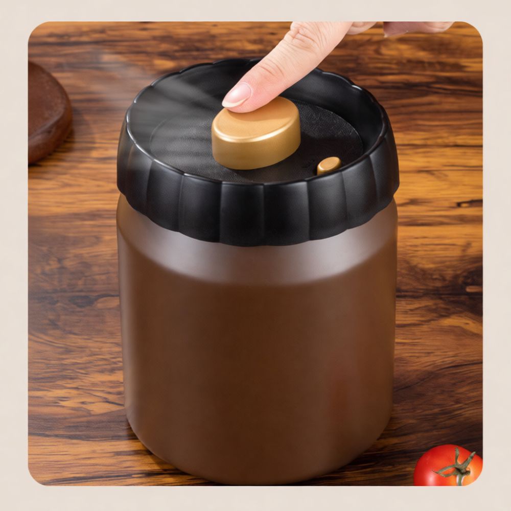 Coffee Tea And Leaf - 진공 밀폐 커피 원두 보관 용기,