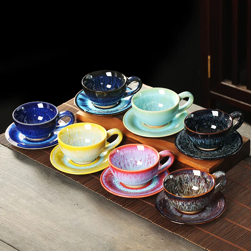 Draw Coffee And Tea - 유럽풍 고급스러운 와이어 드로잉 기법으로 제작된