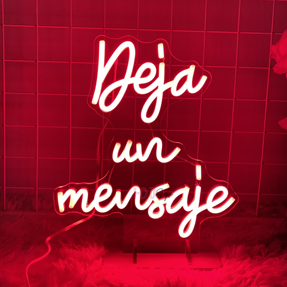 Coffee Tea Neon Sign - Deja un Mensaje 네온 LED 사인,