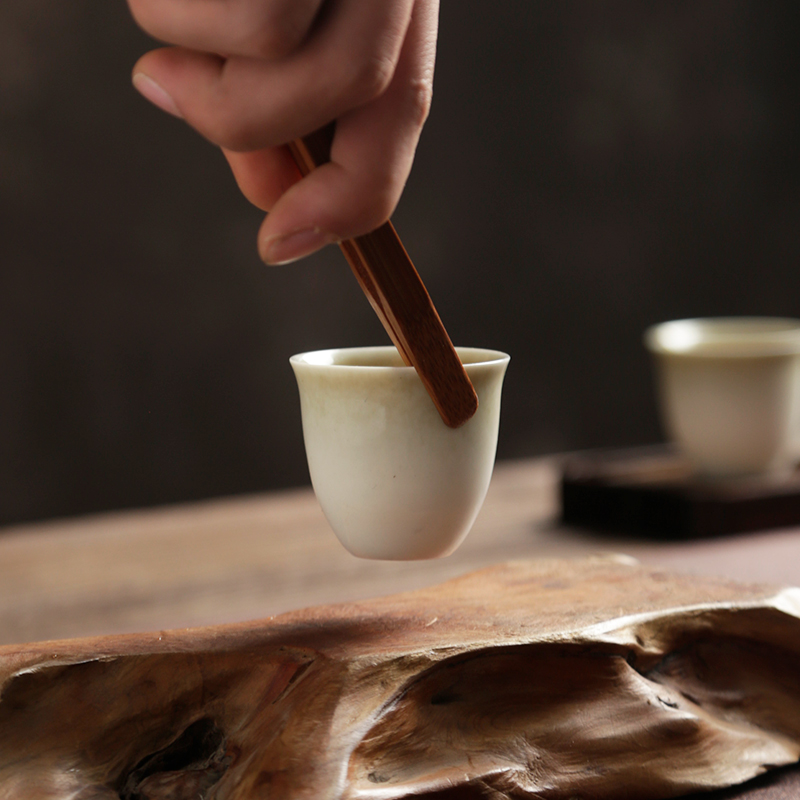 3개 세트 세라믹 티스푼 중국식 쿵푸 차 도구 커피 및 - Coffee Tea And Leaf 리뷰 및 가격