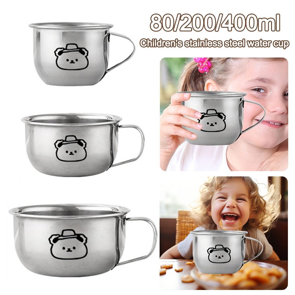 80/200/400ml 어린이용 물컵, 곰돌이 디자인, - Coffee Tea & Hot Chocolate 리뷰 및 가격