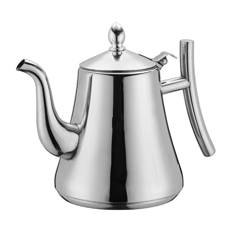 1L/1.5L 광택 스테인리스 스틸 티포트, 인퓨저가  - Coffee Tea And Leaf 리뷰 및 가격