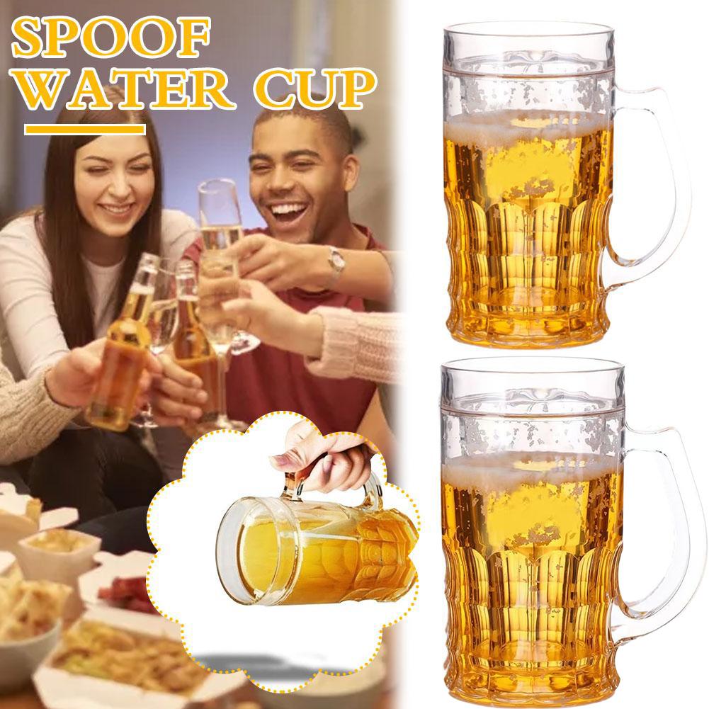이중벽 디자인의 가짜 얼음 맥주잔, 재미있는 장난 꾸러 - Double Wall Mug 리뷰 및 가격