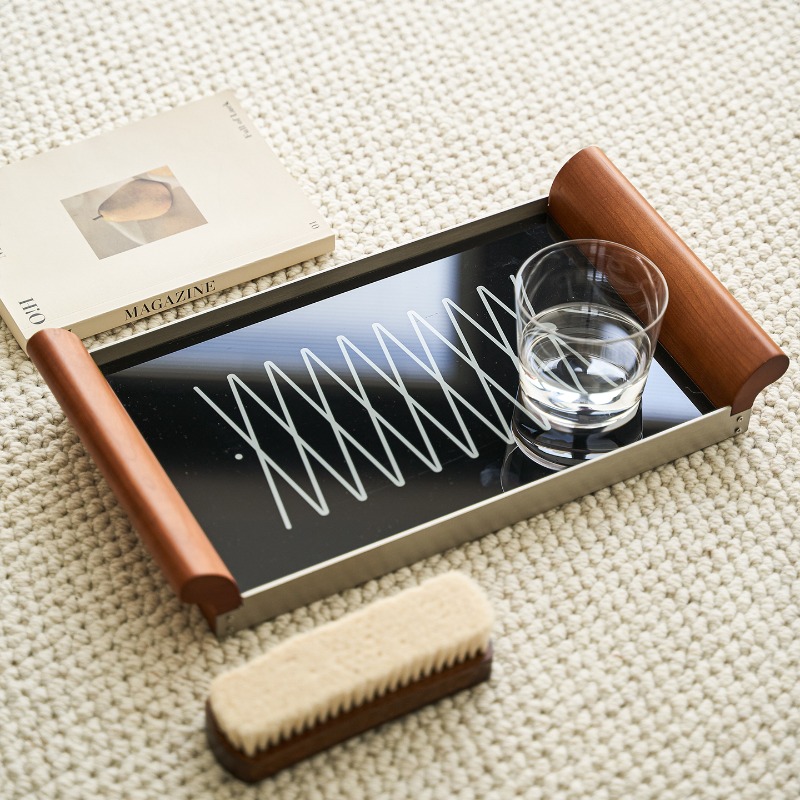 미드 센추리 스토리지 트레이 바우하우스 스타일 서빙 플 - Coffee Tea Organizer 리뷰 및 가격