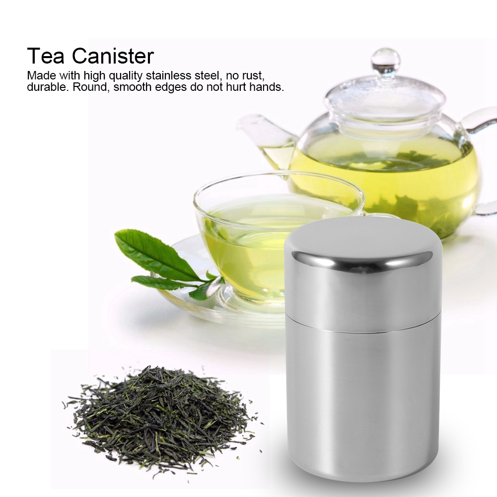 스테인리스 스틸 차 보관 용기 가정용 주방 차, 커피, - Canister Coffee Sugar Tea 리뷰 및 가격