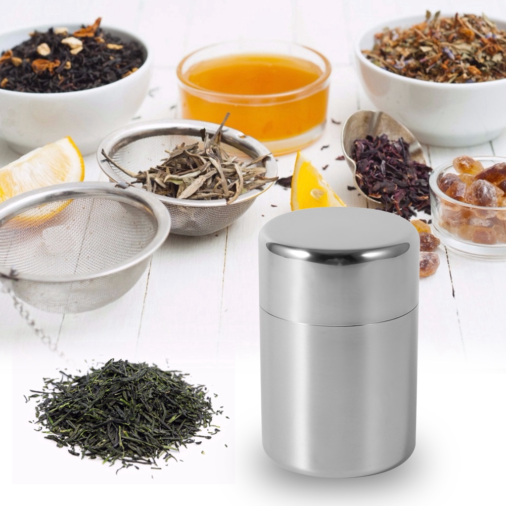 스테인리스 스틸 차통, 가정용 주방 차, 커피, 설탕  - Coffee Tea And Leaf 리뷰 및 가격
