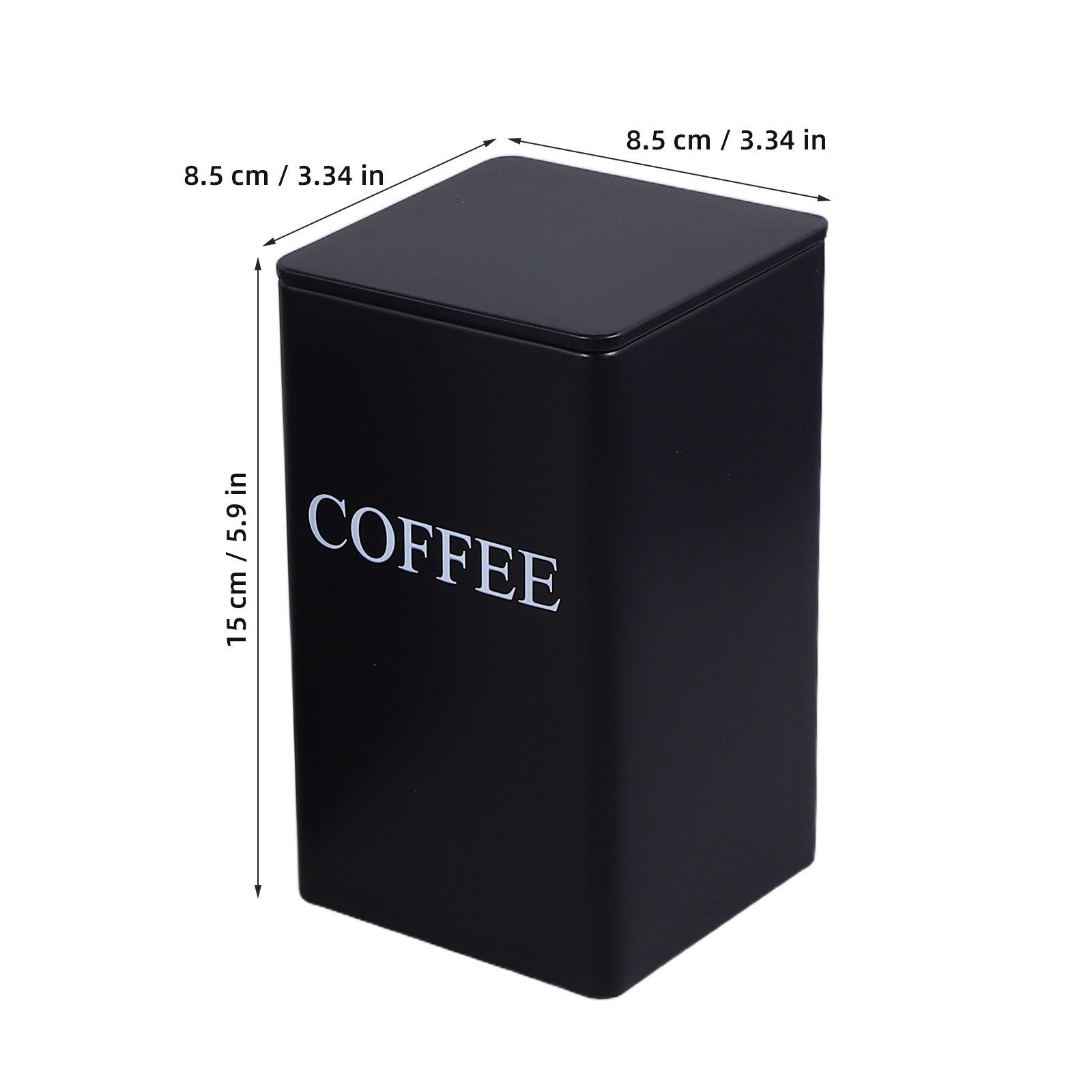 3개 세트 주방용 보관 용기, 금속 재질, 검은색, 커 - Canister Coffee Sugar Tea 리뷰 및 가격