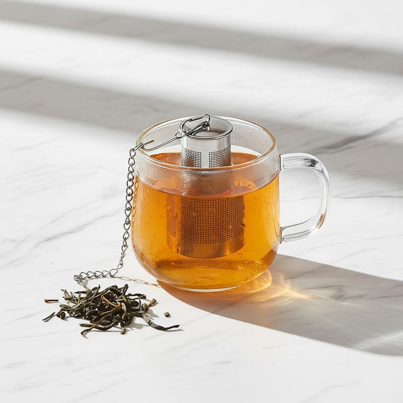 새로운 차 인퓨저 스트레이너 스테인리스 스틸 차잎 향신 - Coffee Tea And Leaf 리뷰 및 가격