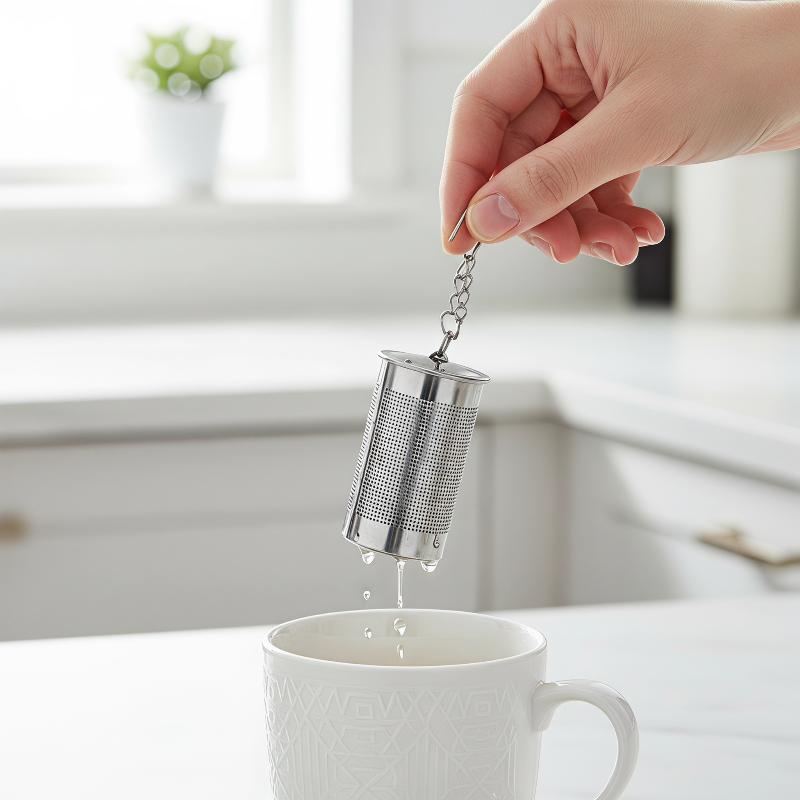 새로운 차 인퓨저 스트레이너 스테인리스 스틸 차잎 향신 - Coffee Tea And Leaf 리뷰 및 가격