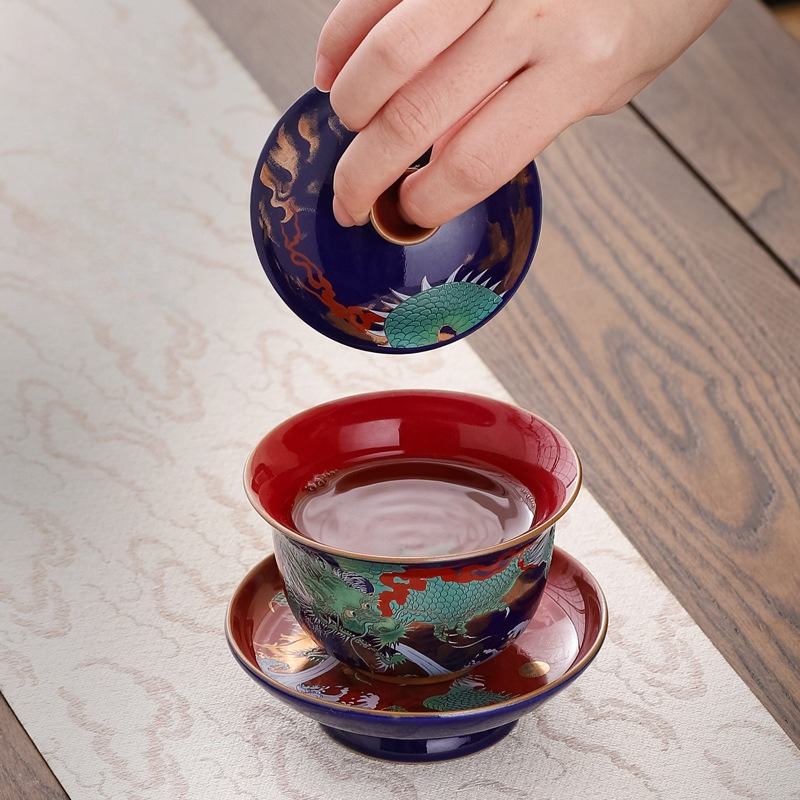 창의적인 레트로 세라믹 가이완 세트 찻잔 그릇 중국식  - Coffee Tea Set Up 리뷰 및 가격