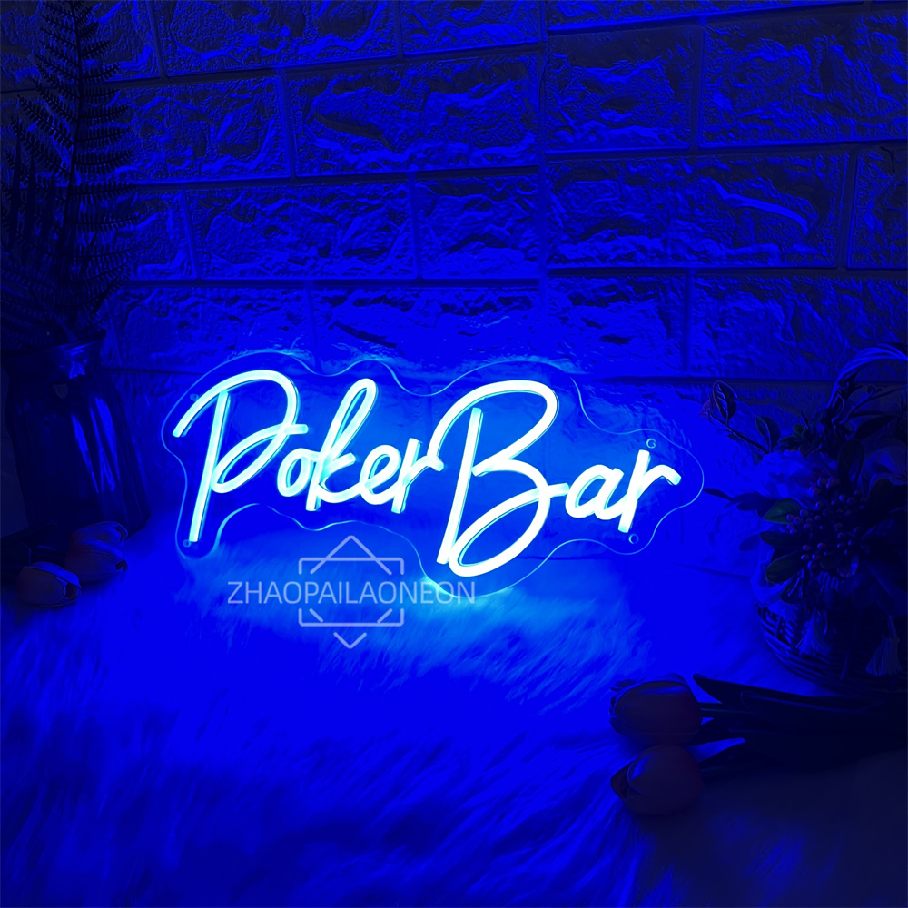 포커 바 네온사인 LED 조명 카지노 벽 장식 바 레스 - Coffee Tea Neon Sign 리뷰 및 가격