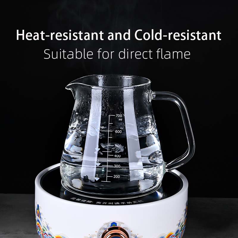신제품 고보로실리케이트 700ml 유리 푸어 오버 커피 - Coffee Tea Set Up 리뷰 및 가격