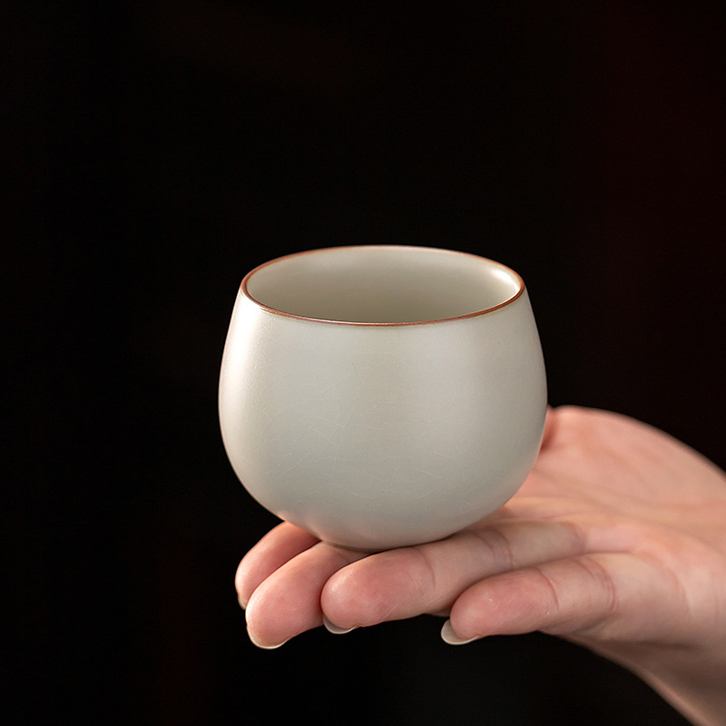 부드러운 노란색 루 가마 도자기 찻잔 개인용 마스터 컵 - Coffee Tea Set Up 리뷰 및 가격