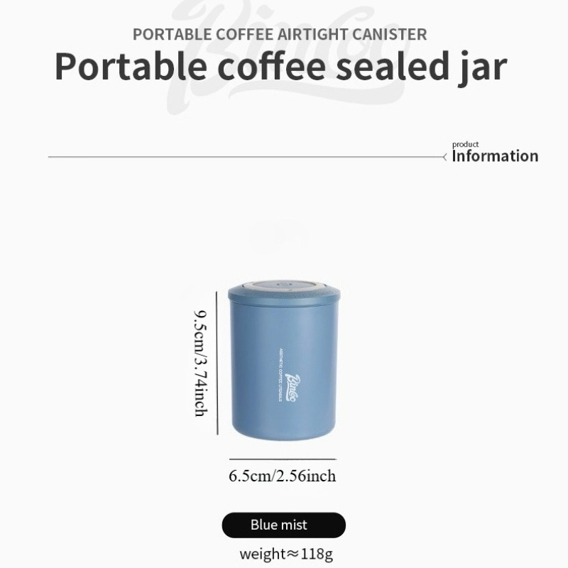 빈쿠 커피 파우더 밀폐 용기 미니 휴대용 야외 원두 보 - Coffee Tea Bean 리뷰 및 가격