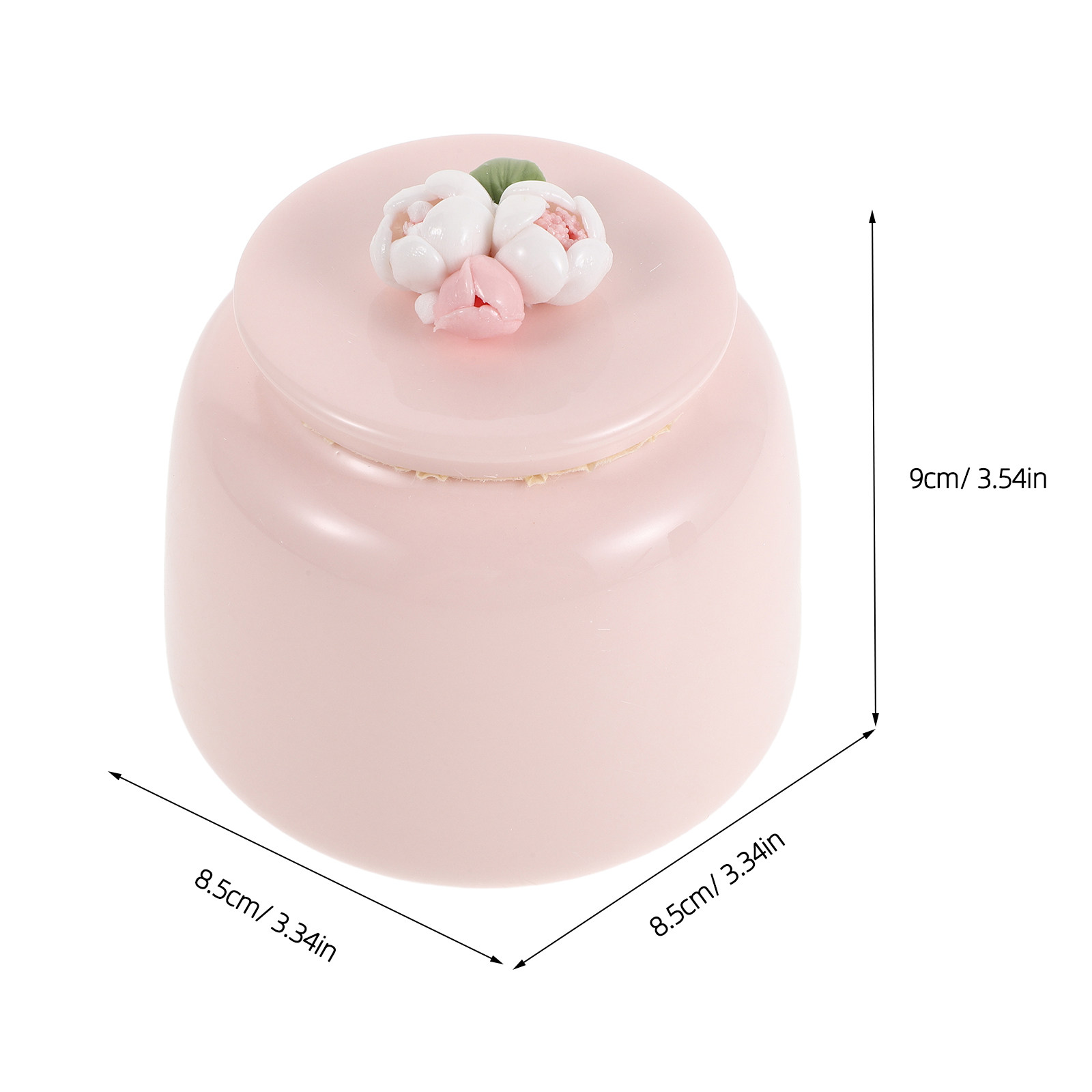 200ml 세라믹 차통, 분홍색 도자기 재질, 밀폐 뚜 - Canister Coffee Sugar Tea 리뷰 및 가격