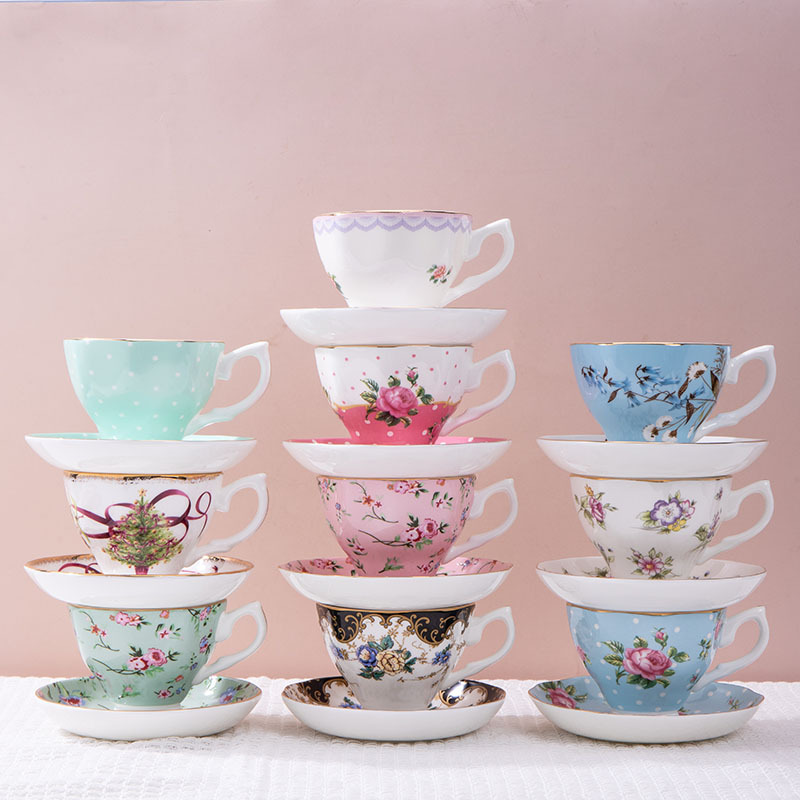 1개 프랑스 세라믹 커피잔 세트 유럽 본차이나 애프터눈 - Coffee Tea Pictures 리뷰 및 가격